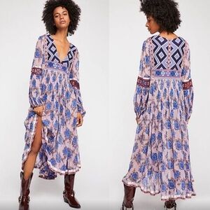 green emerald velvet dress Free People Bluebell Maxi Dress  Josie's Boutique